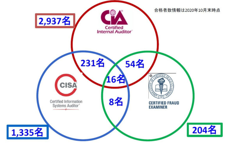 内部監査資格 Cia Cisa Cfeの比較 どれを取るといいのか Uscpaどこのブログ