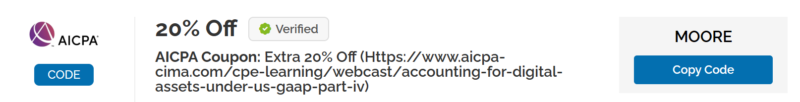 AICPA Ethics（倫理試験）割引クーポンサイト