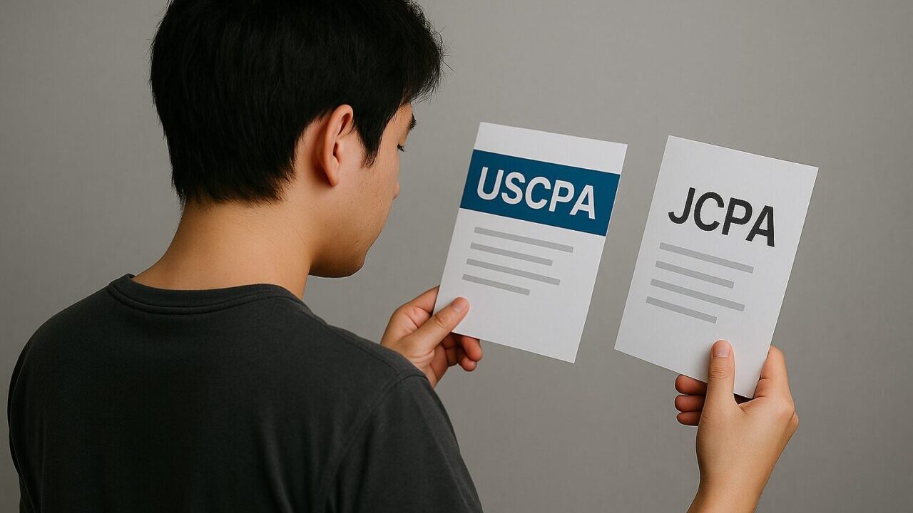USCPAとJCPA（日本の公認会計士）のどっち？