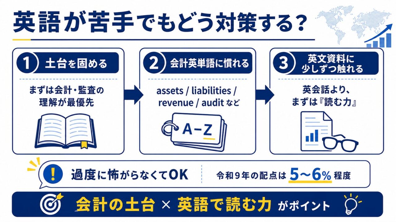 公認会計士試験の英語出題範囲が公表｜USCPAから見た影響と今後の会計 